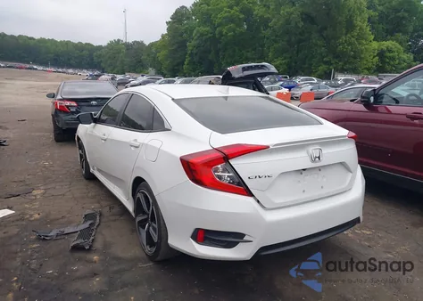2018 Honda Civic Ex-T из США, поврежденный, VIN JHMFC1F30JX025481